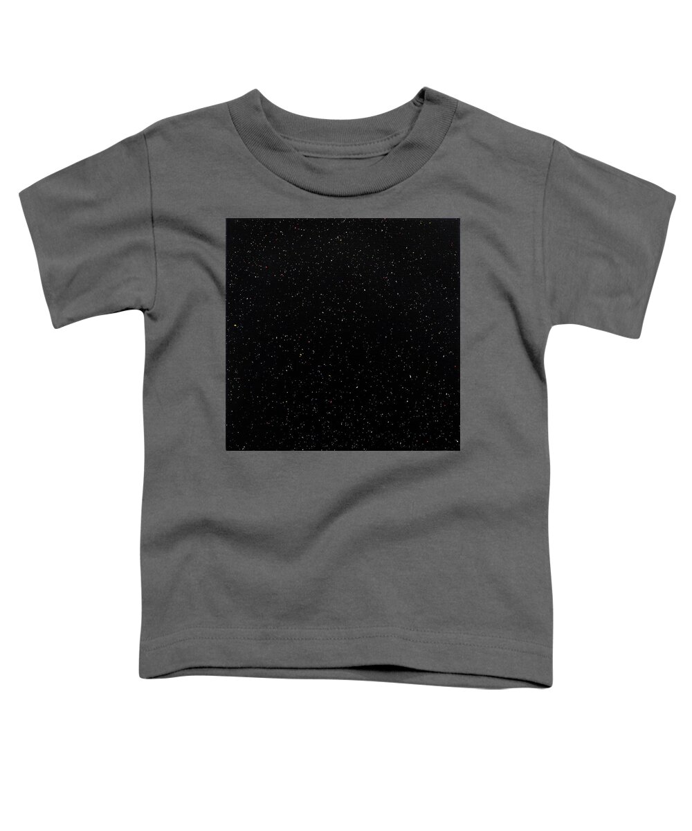 Black Toddler T-Shirt featuring the painting Field Number Ten by Stephen Mauldin