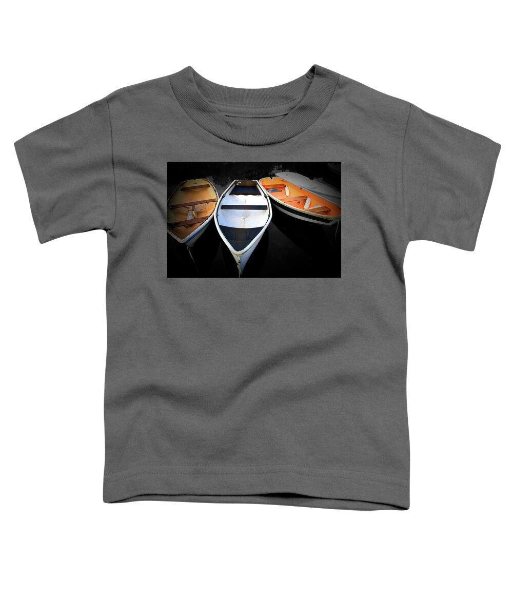Fishing Boat Toddler T-Shirt featuring the photograph Fishing Boats 2 by Alberto Audisio