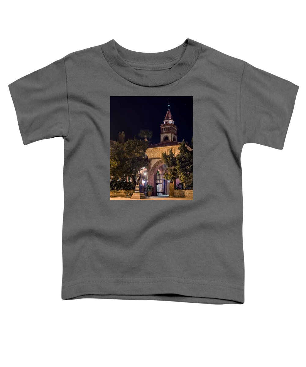 America Toddler T-Shirt featuring the photograph Flagler College by Traveler's Pics