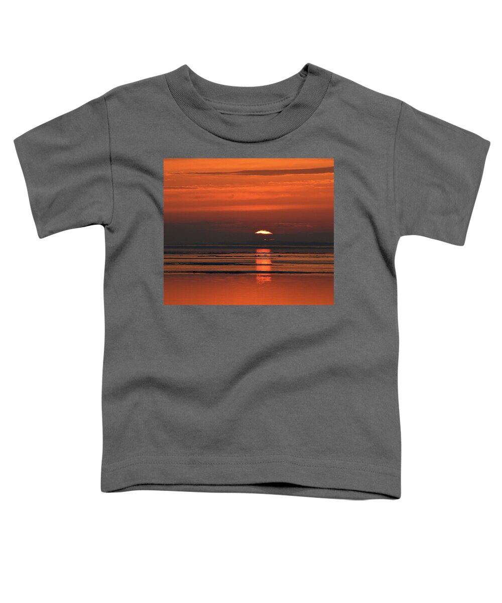 Abstract Toddler T-Shirt featuring the digital art Flames On The Sun Two by Lyle Crump