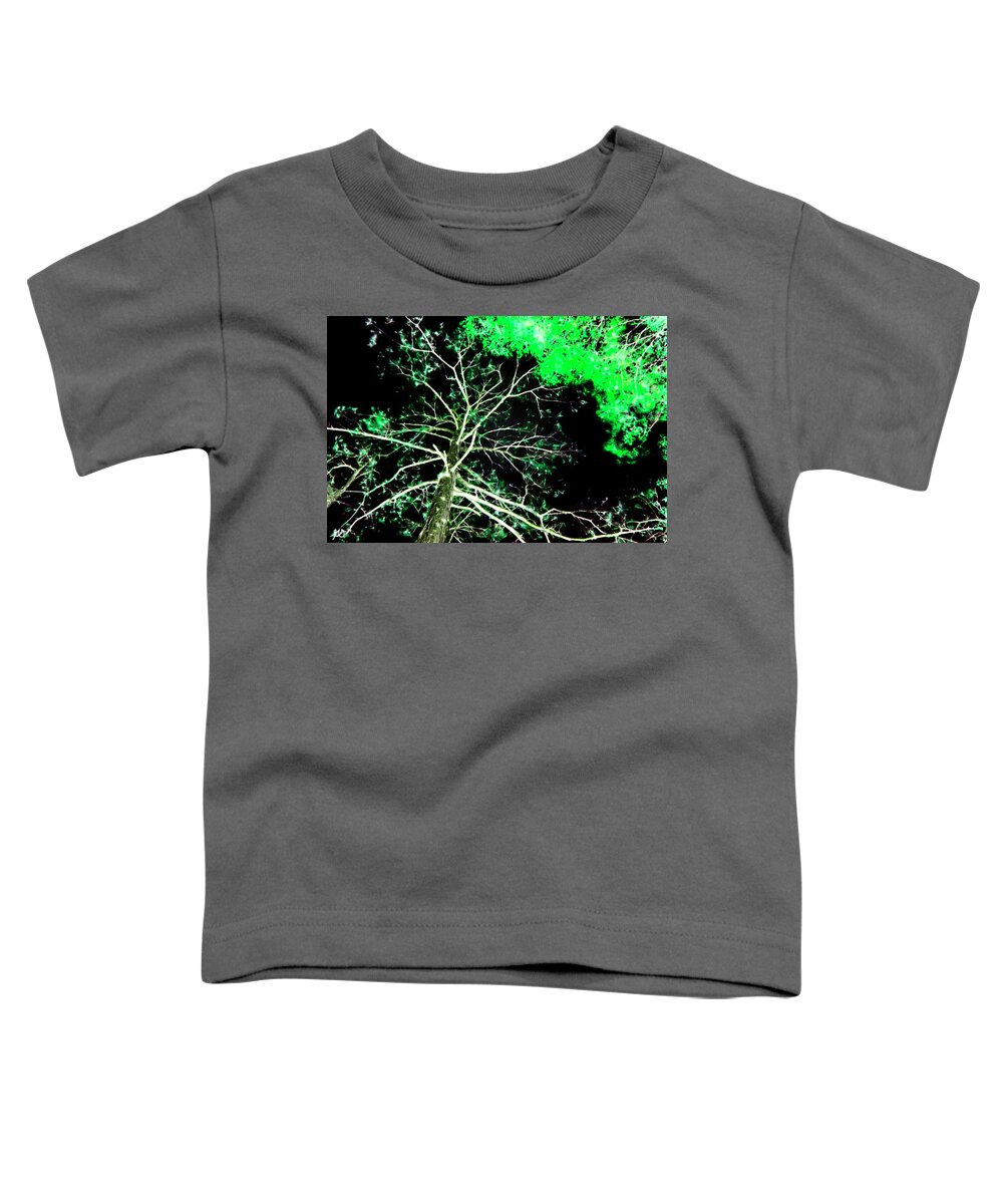 Hdr Photograph Toddler T-Shirt featuring the photograph Florida Tree Tops by Gina O'Brien