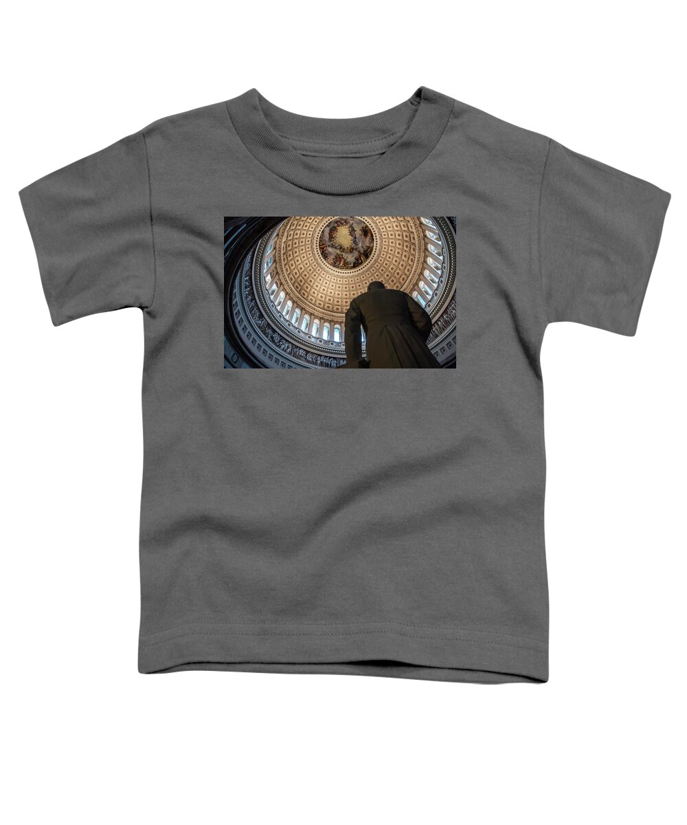 Capitol Building Toddler T-Shirt featuring the photograph For The People by Ginger Stein