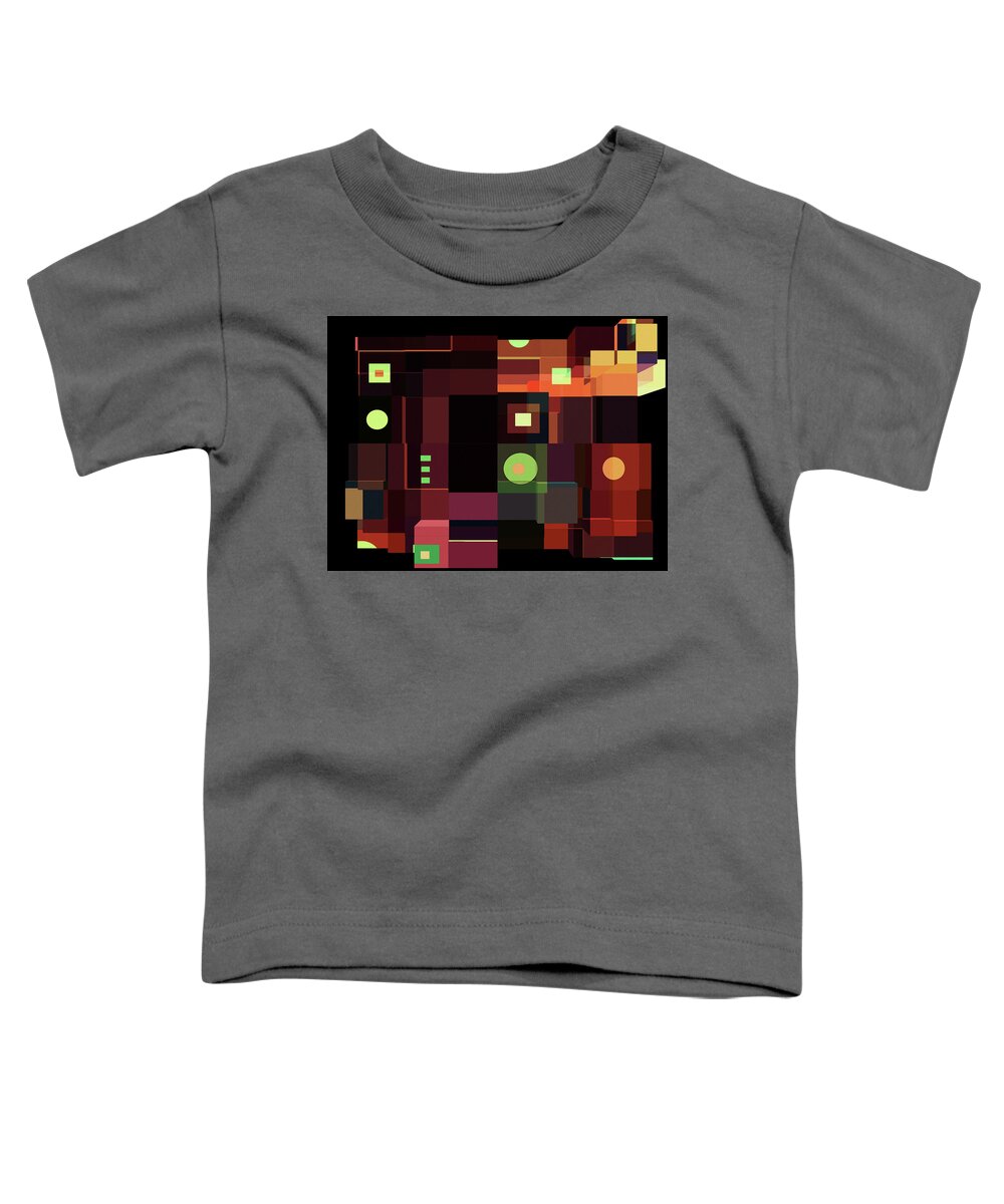 Color Toddler T-Shirt featuring the mixed media Formality 11 by Lynda Lehmann