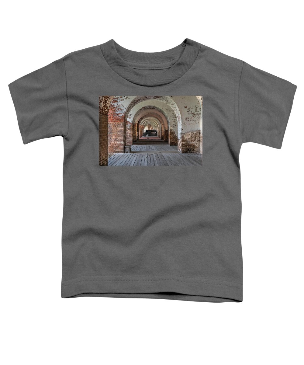 Fort Toddler T-Shirt featuring the photograph Fort Pulaski by Jaime Mercado