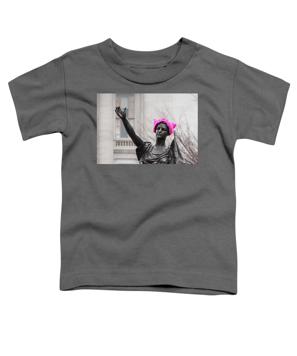 Madison Toddler T-Shirt featuring the photograph Forward - Madison - Wisconsin by Steven Ralser
