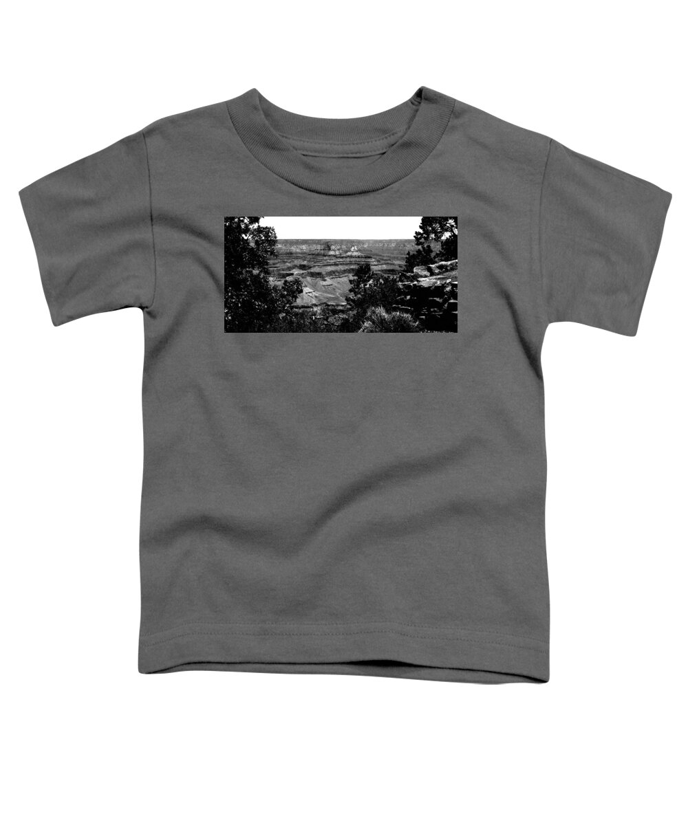 Framing The Grand Canyon Toddler T-Shirt featuring the photograph Framing the Grand Canyon by David Patterson