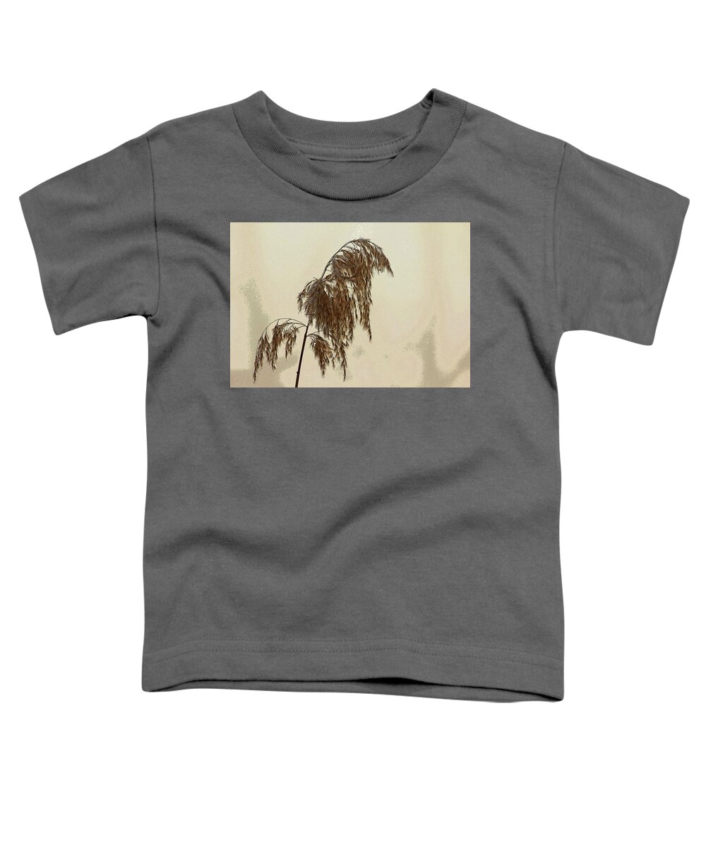 Grass Toddler T-Shirt featuring the photograph Frosty Wild Grass by Debbie Oppermann