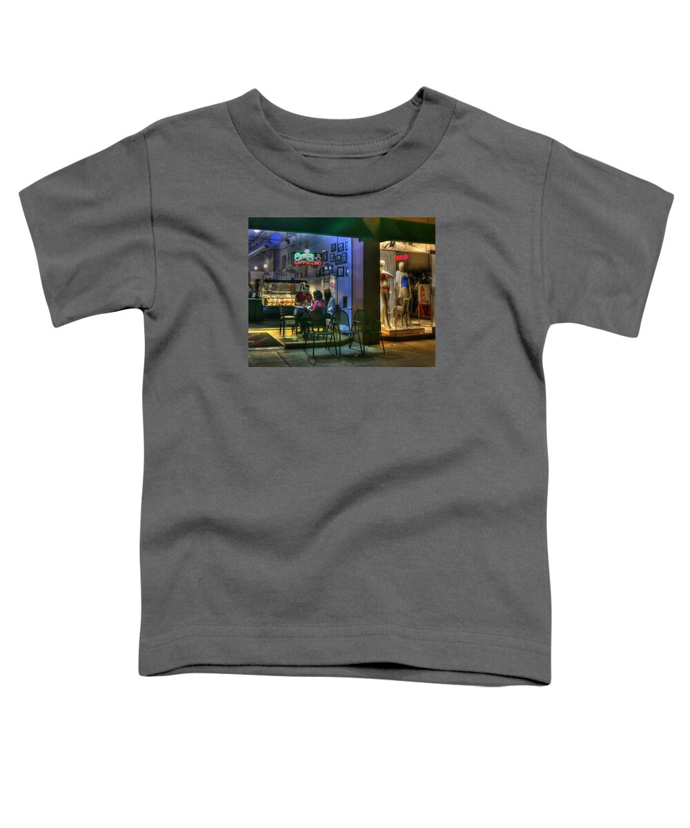 Gelato Toddler T-Shirt featuring the photograph Gelato in La Jolla by Dusty Wynne