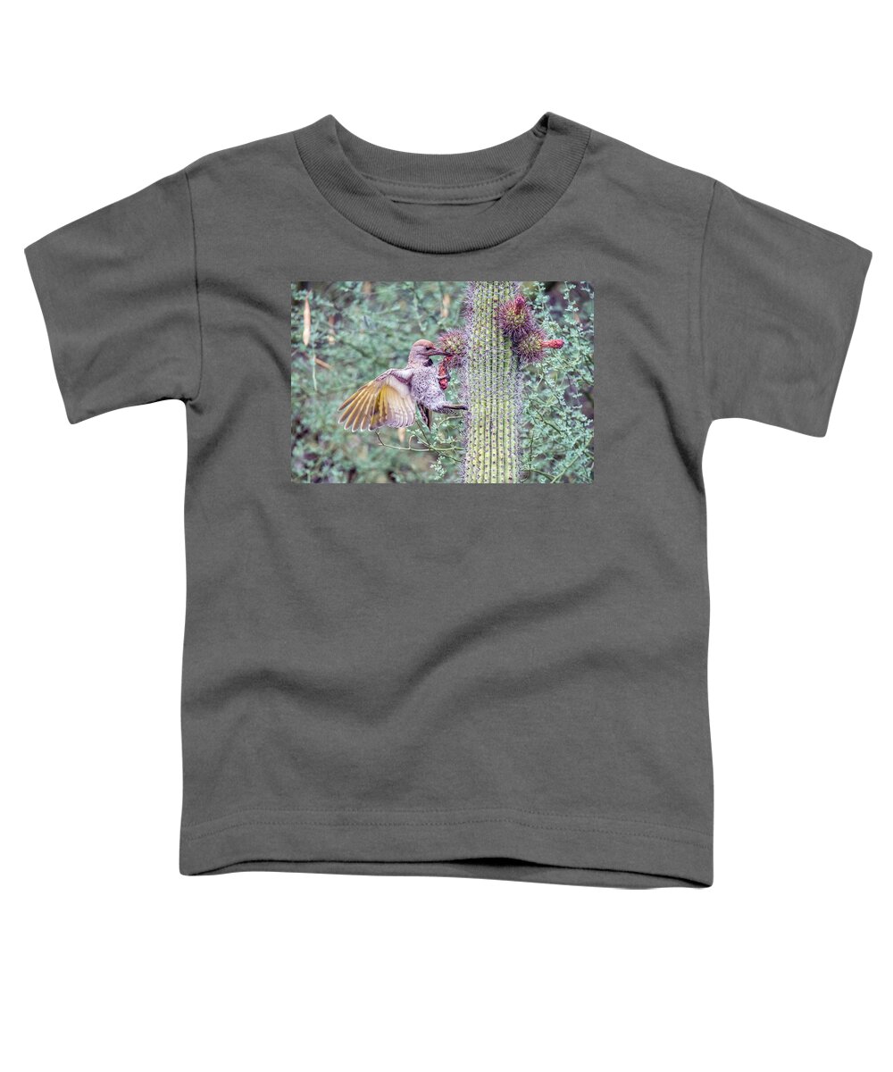 Juvenile Toddler T-Shirt featuring the photograph Gilded Flicker 4167 by Tam Ryan