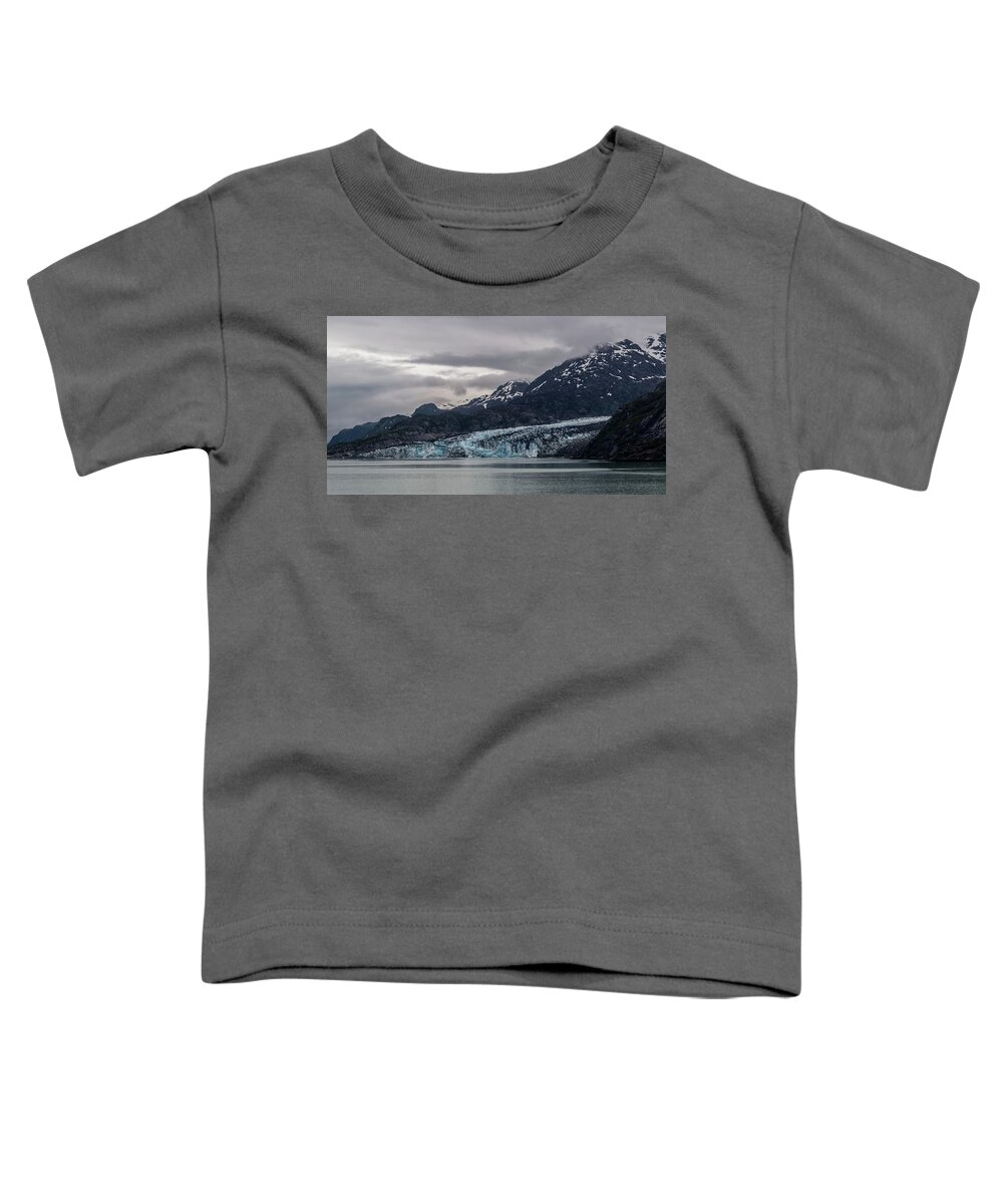 Glacier Bay National Park Toddler T-Shirt featuring the photograph Glacier Bay by Ed Clark