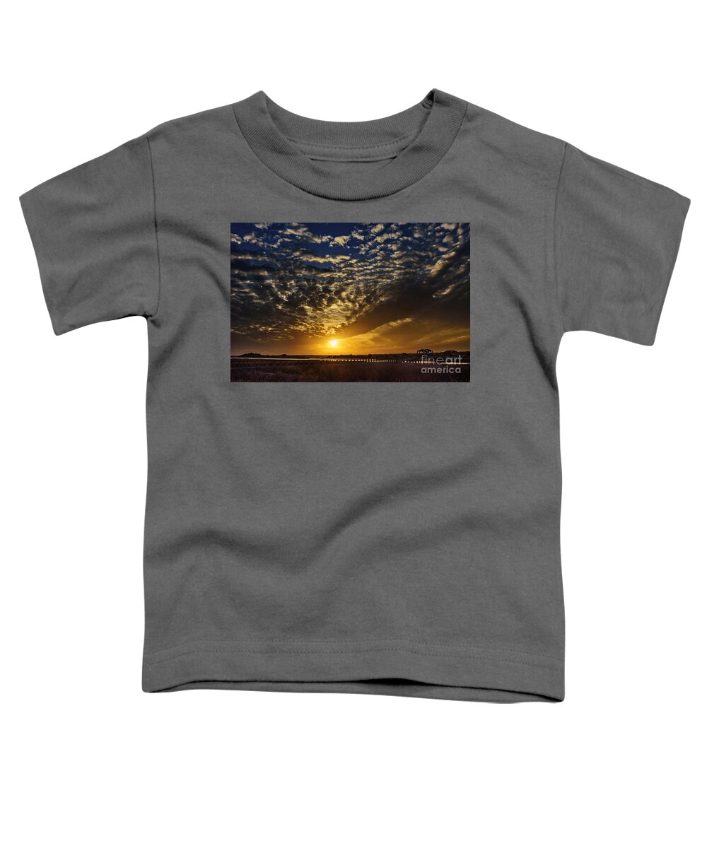 Sunset Toddler T-Shirt featuring the photograph Glorious by DJA Images