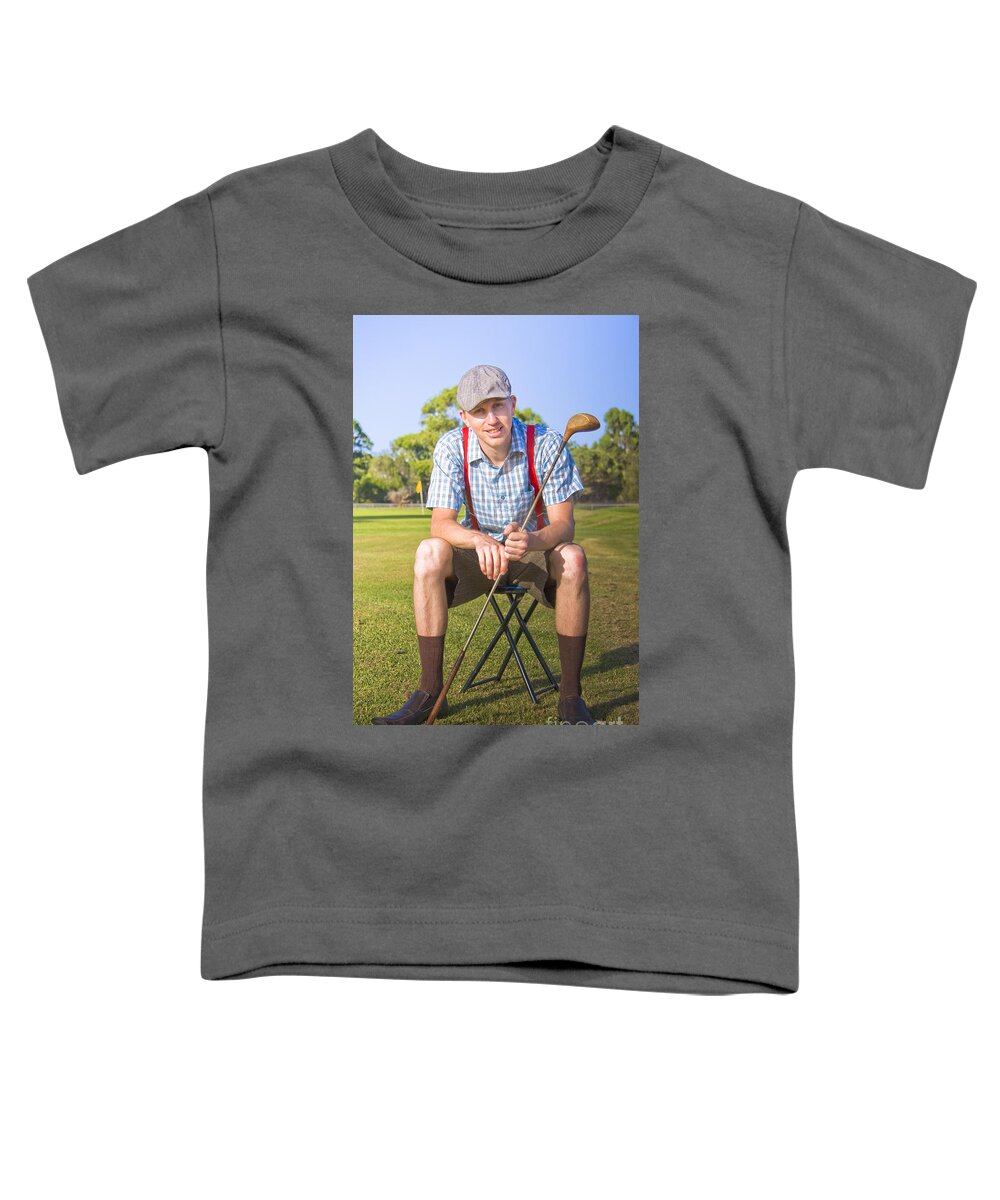 Golf Toddler T-Shirt featuring the photograph Golf Club Pro by Jorgo Photography