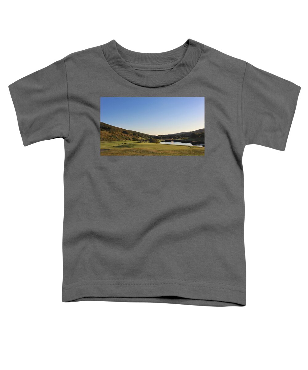 Golf Toddler T-Shirt featuring the photograph Golf - Natural Curves by Jason Nicholas
