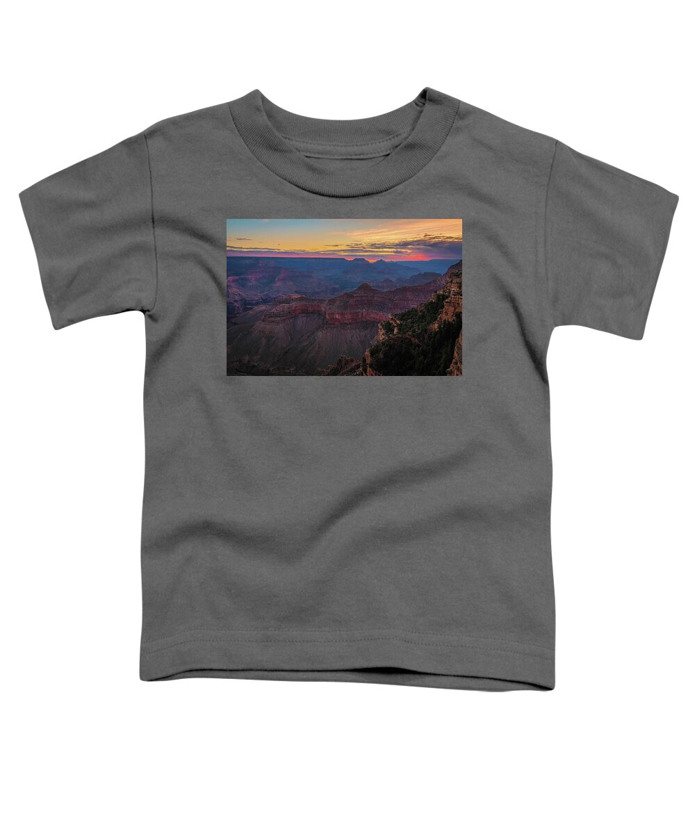 Arizona Toddler T-Shirt featuring the photograph Grand Canyon Sunrise by John Hight
