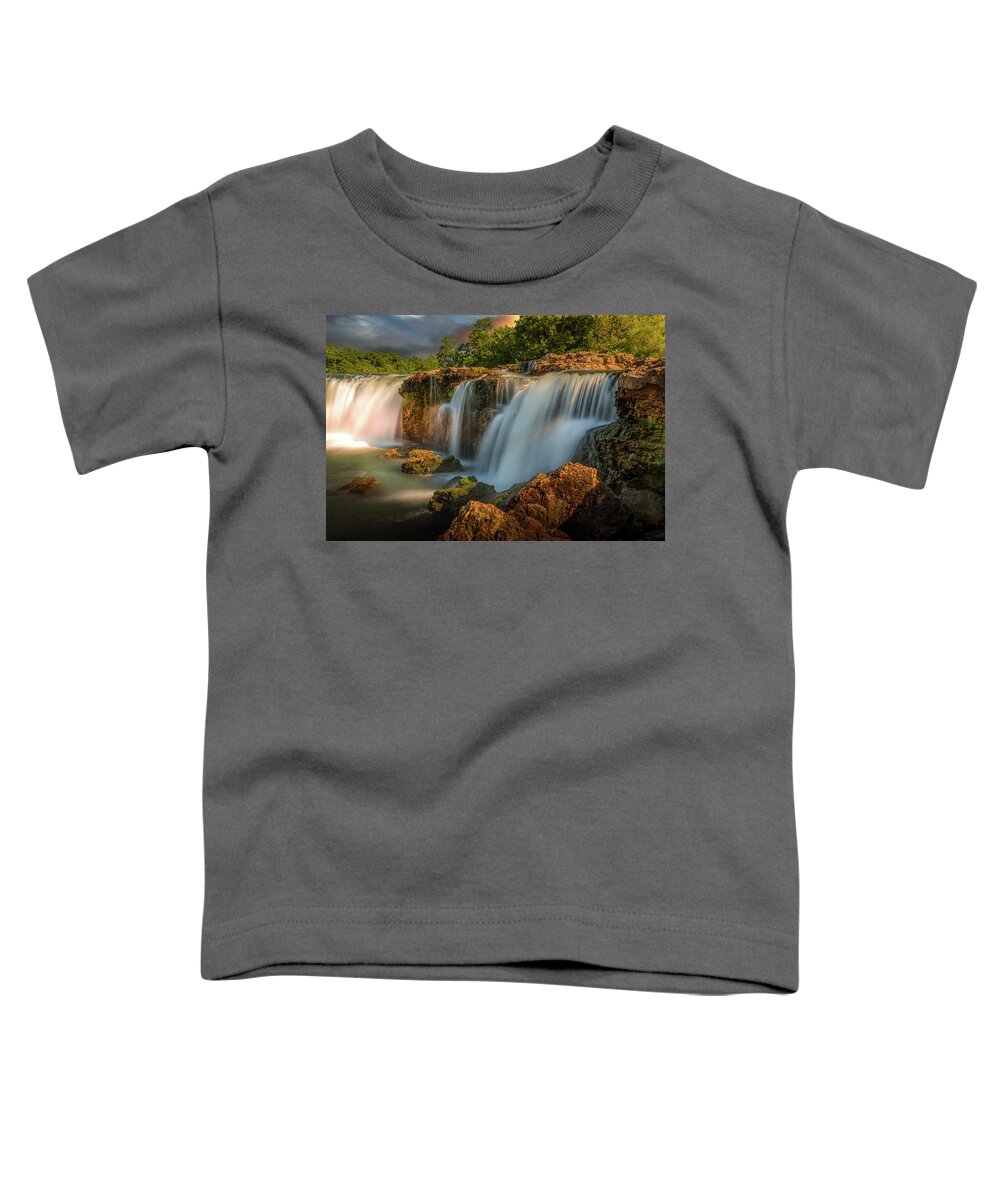 Falls Toddler T-Shirt featuring the photograph Grand Falls by Allin Sorenson