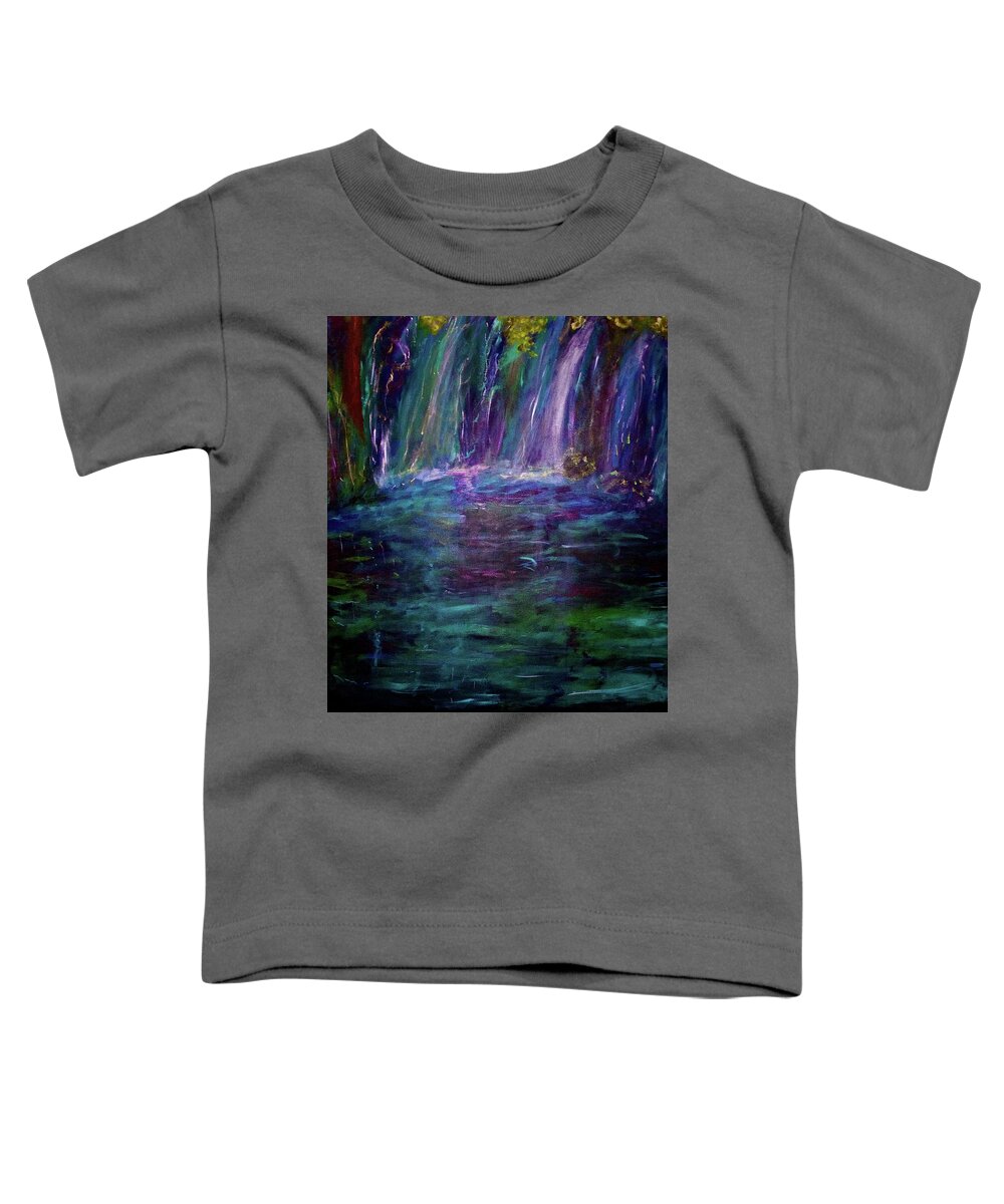 Grotto Toddler T-Shirt featuring the painting Grotto by Heidi Scott