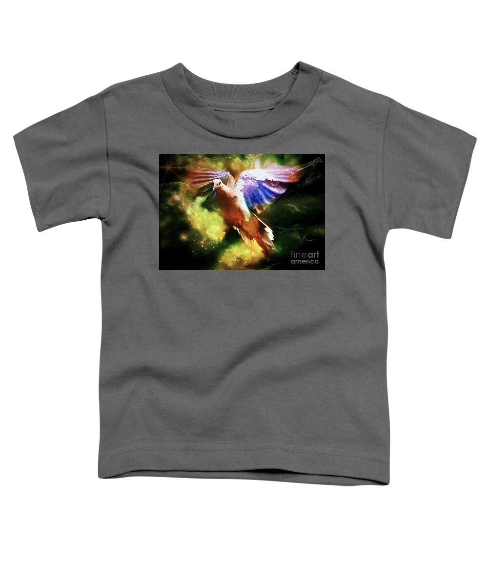Angel Toddler T-Shirt featuring the photograph Guardian Angel by Tina LeCour
