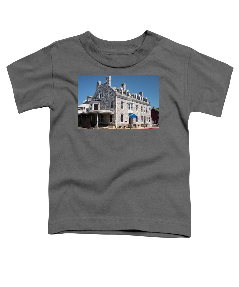 Hagerstown Toddler T-Shirt featuring the photograph Hagerstown Architecture by Bob Phillips