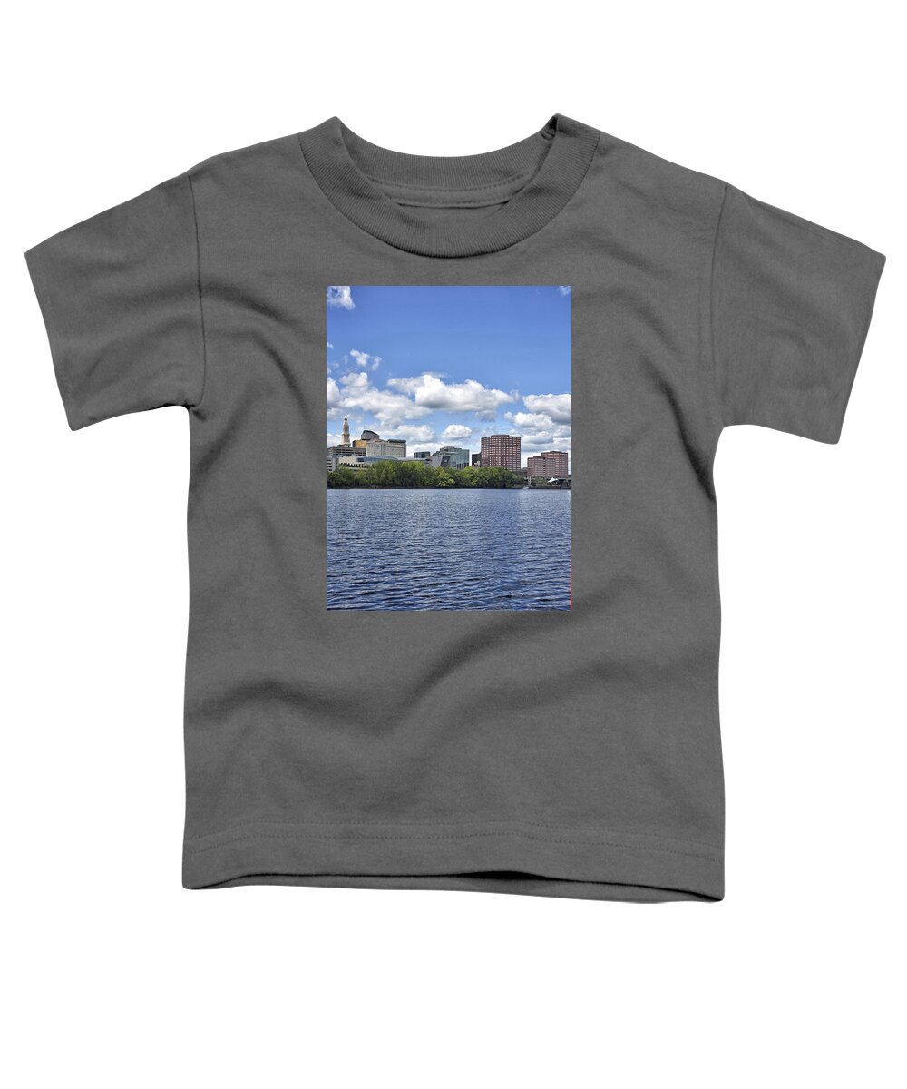 hartford Connecticut Toddler T-Shirt featuring the photograph Hartford Connecticut by Brendan Reals