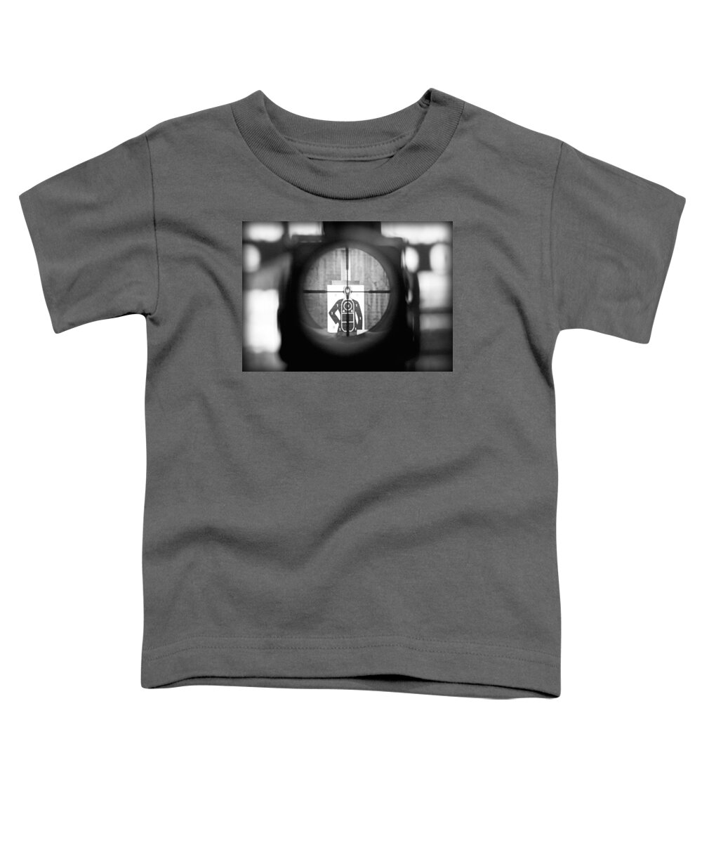 Head Shot Toddler T-Shirt featuring the photograph Head Shot by Todd Klassy
