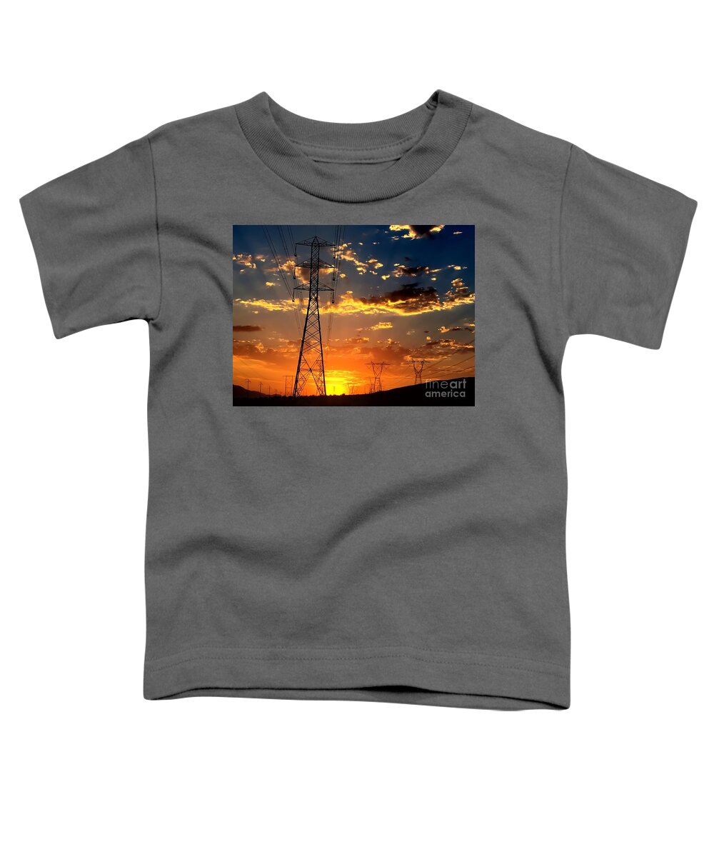 Nature Toddler T-Shirt featuring the photograph Heavens Paintbrush by Chris Tarpening