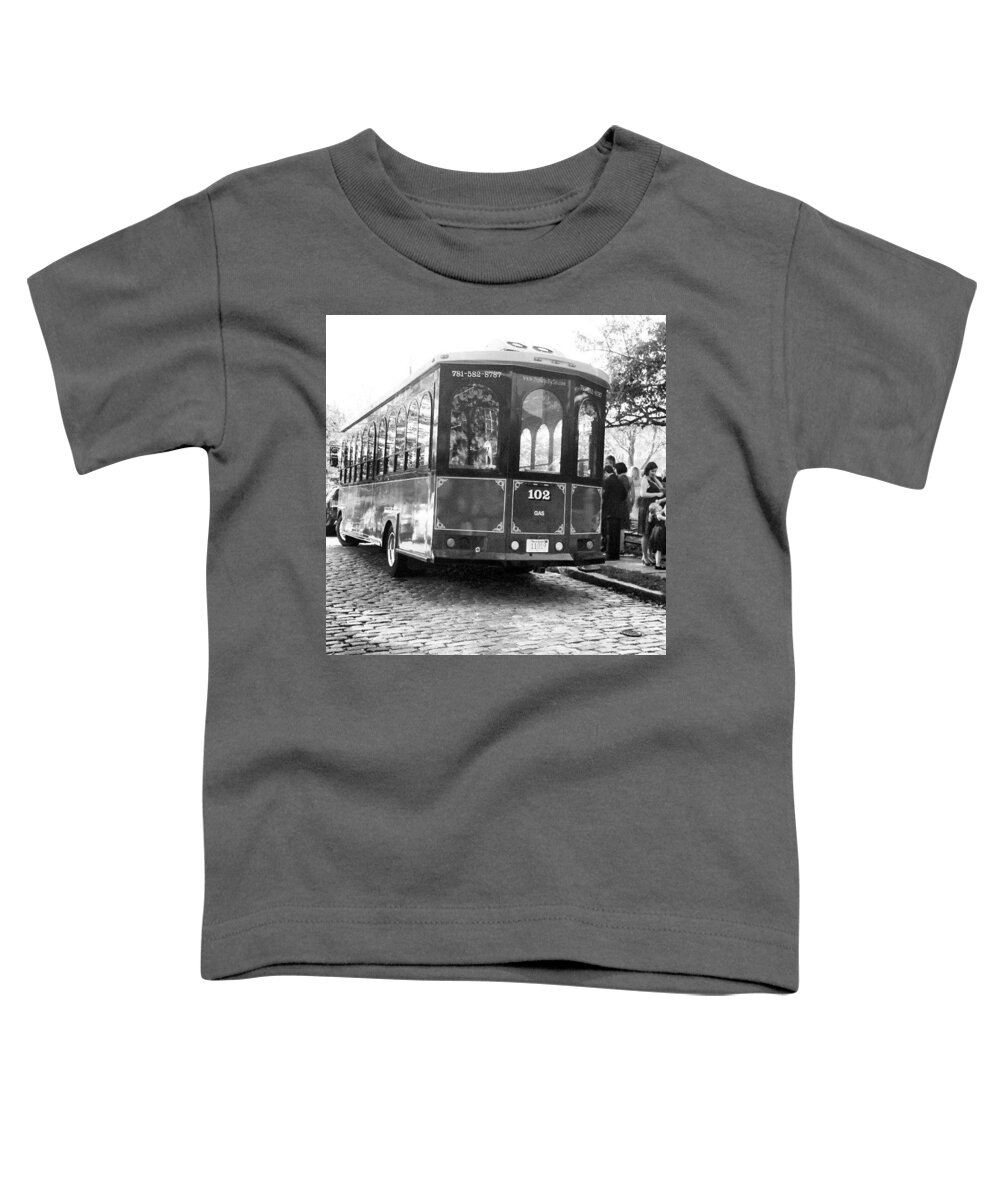 Wedding Toddler T-Shirt featuring the photograph Wedding Trolley by Kate Arsenault 
