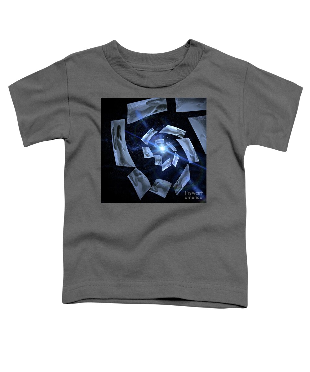Trapped Toddler T-Shirt featuring the photograph Her Inner World by Jeff Breiman