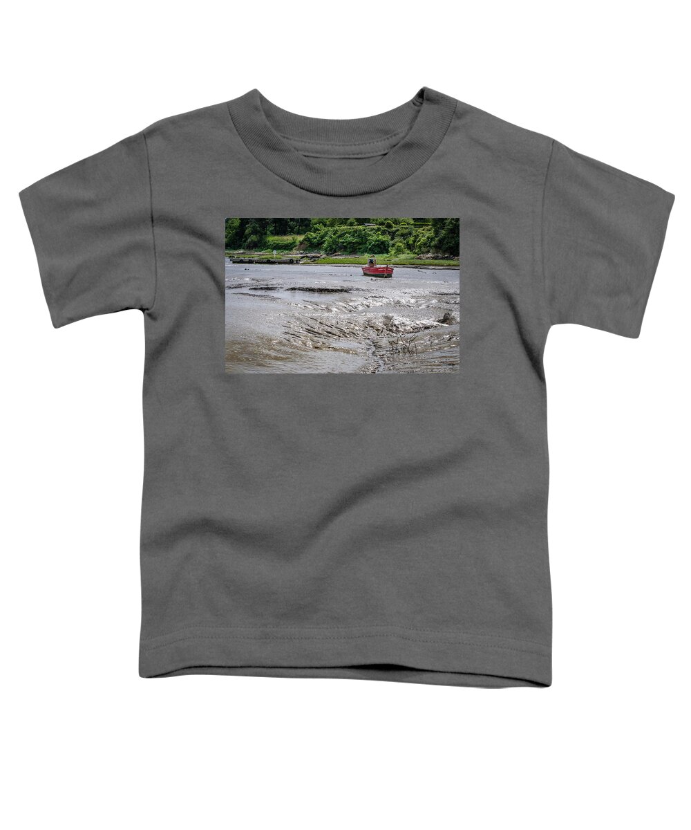 Boat Toddler T-Shirt featuring the photograph High and Dry by Geoff Smith