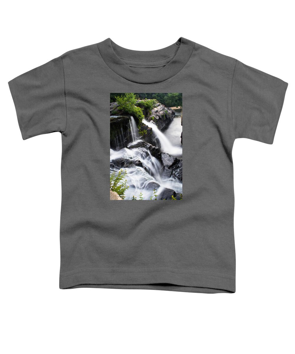 Water Toddler T-Shirt featuring the photograph High Falls Park by Parker Cunningham