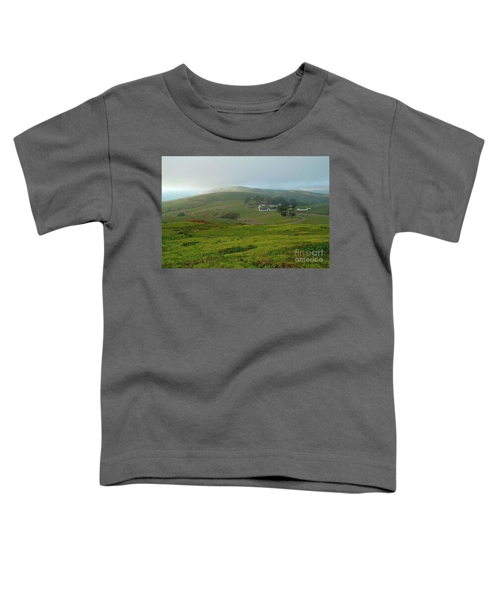 Photography Toddler T-Shirt featuring the photograph Historic Pierce Point Ranch in Point Reyes by Charlene Mitchell