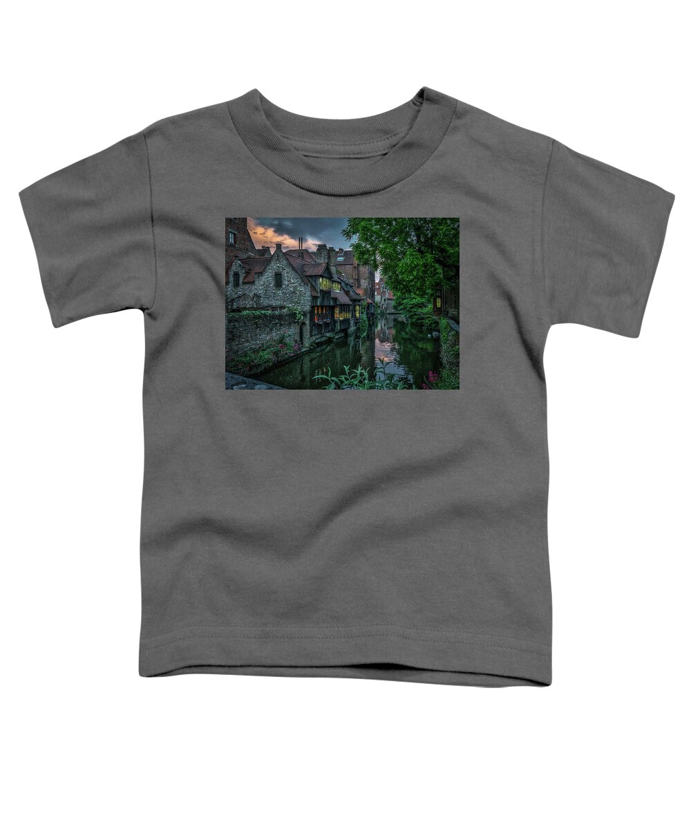 House Toddler T-Shirt featuring the digital art House by Maye Loeser