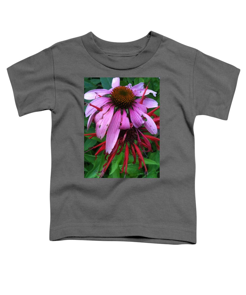 Bandon Beach Toddler T-Shirt featuring the photograph Hugging The Curves by Trish Hale