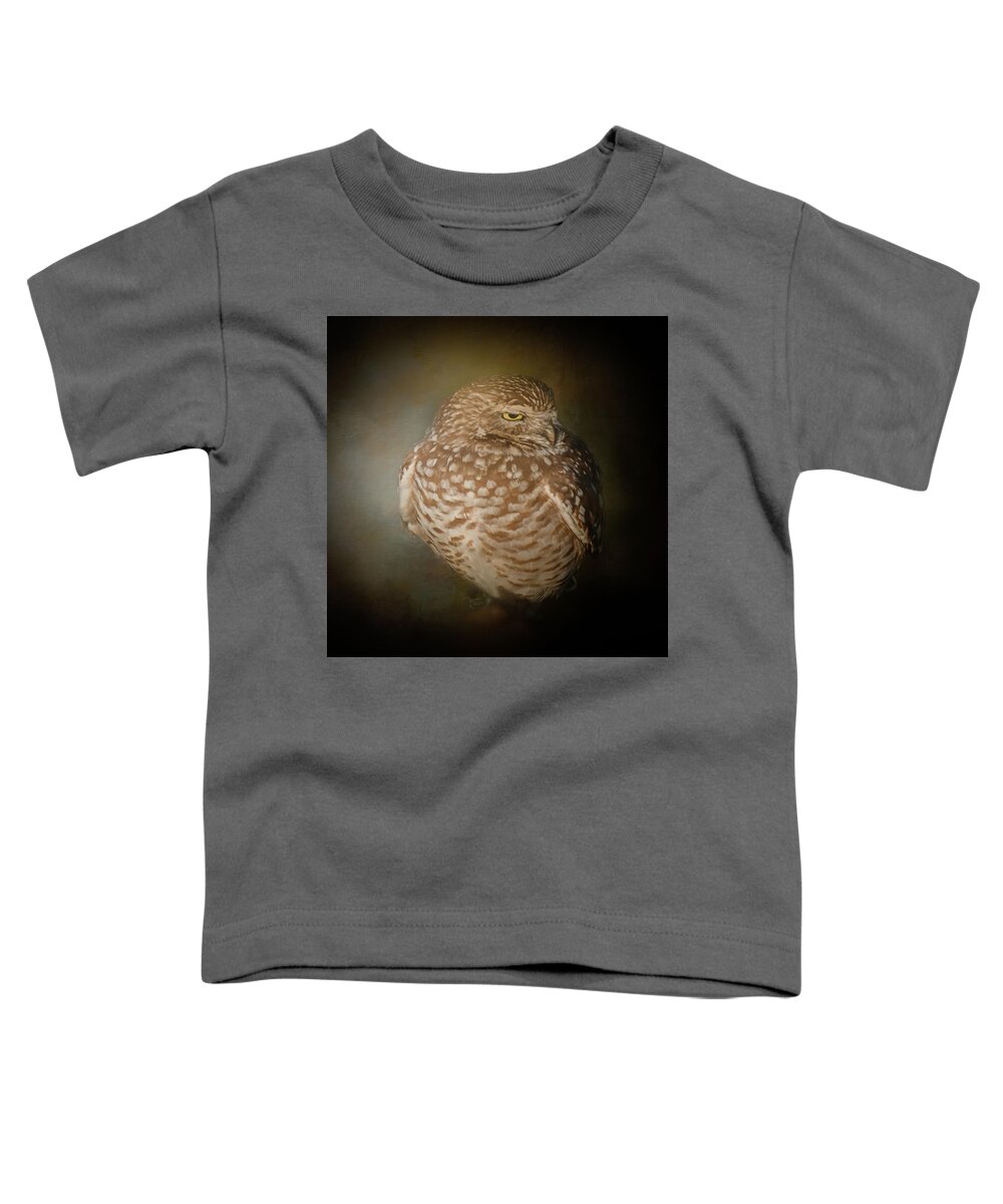 Animals Toddler T-Shirt featuring the photograph I Am NOT a Morning Person by Teresa Wilson