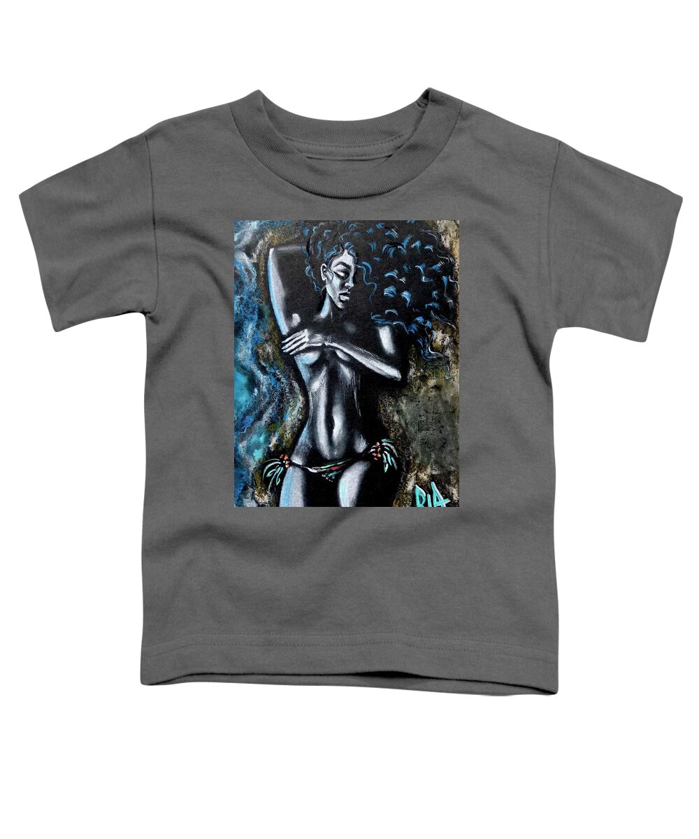 Artbyria Toddler T-Shirt featuring the photograph I want to lay on the beach near the shore by Artist RiA