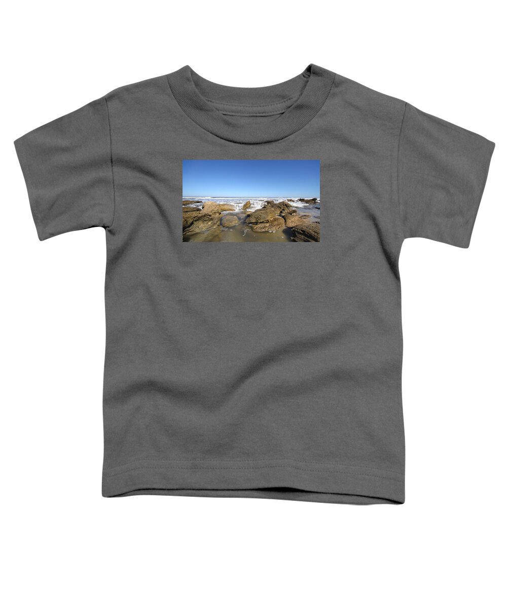 Silhouette Toddler T-Shirt featuring the photograph In the Rocks by Robert Och