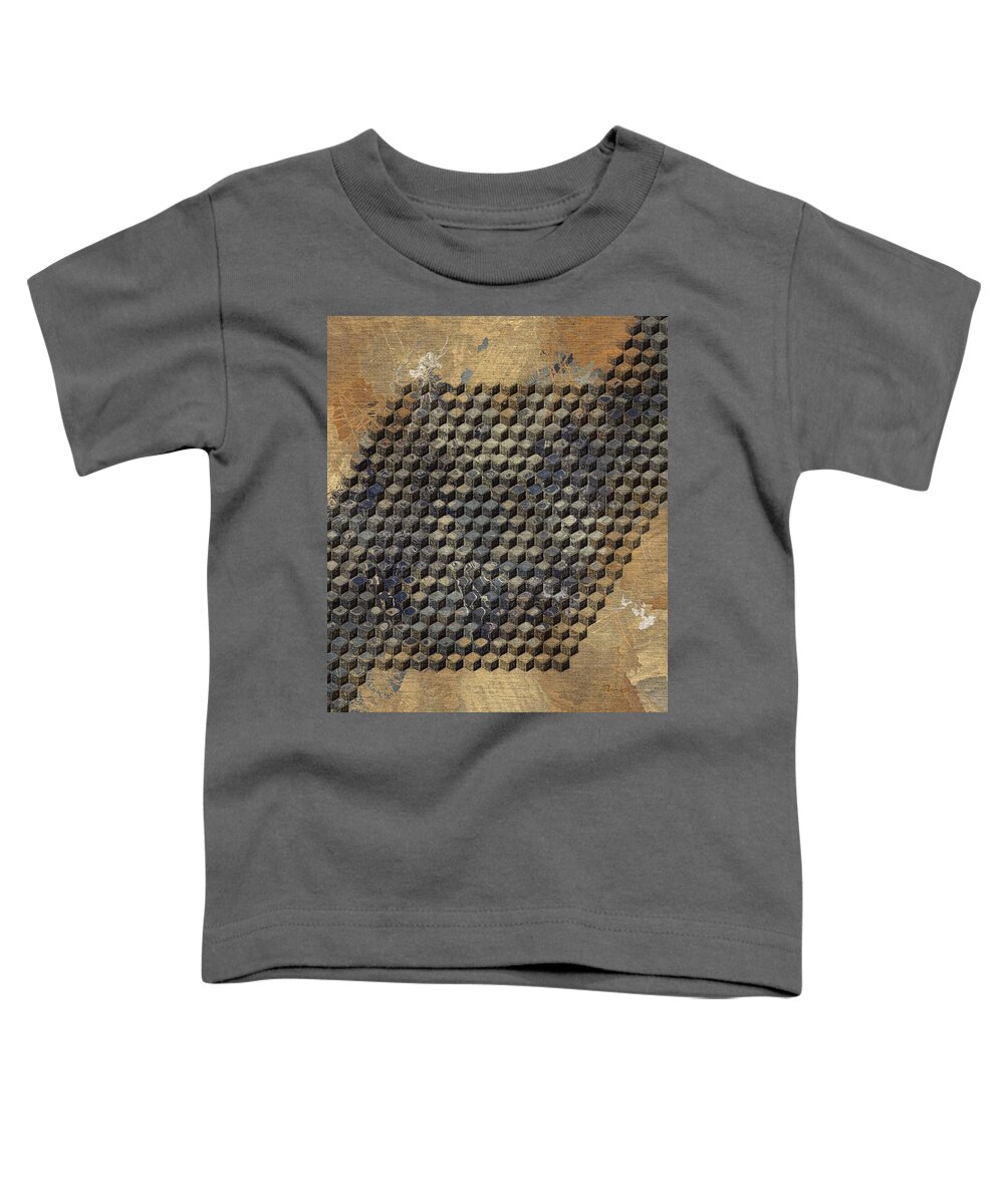 Industrial Toddler T-Shirt featuring the digital art Industrial by Mark Taylor