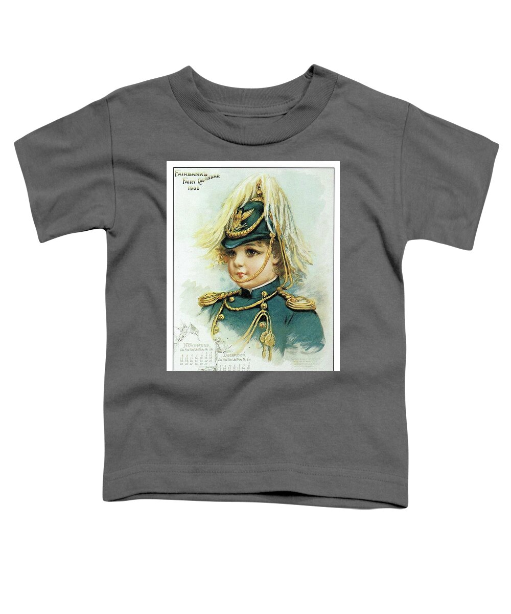 Frances Brundage Toddler T-Shirt featuring the painting Infantry Officer by Reynold Jay