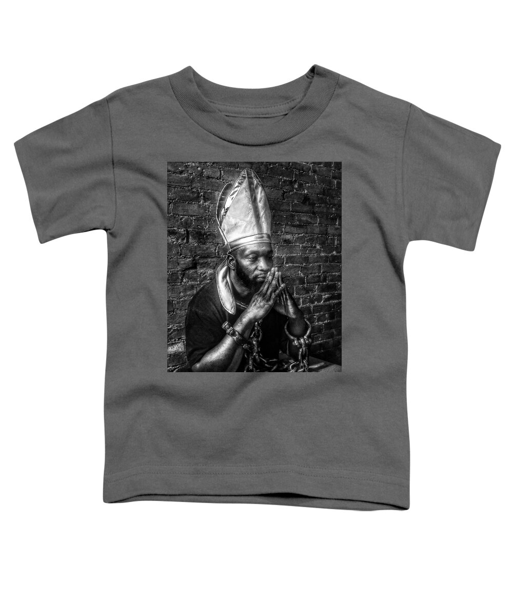 Black Toddler T-Shirt featuring the photograph Inquisition by Al Harden