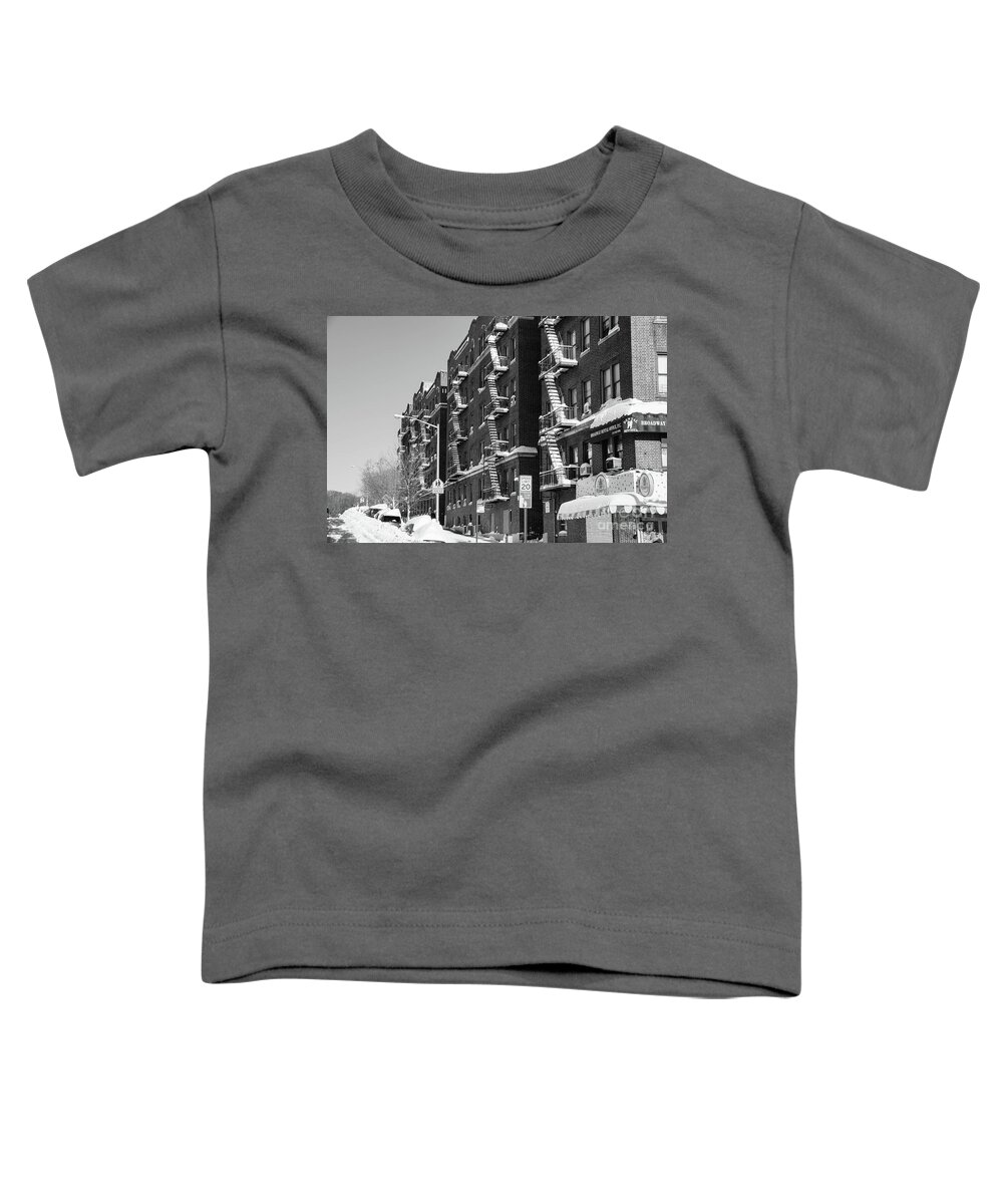 2016 Toddler T-Shirt featuring the photograph Isham Street Winter by Cole Thompson
