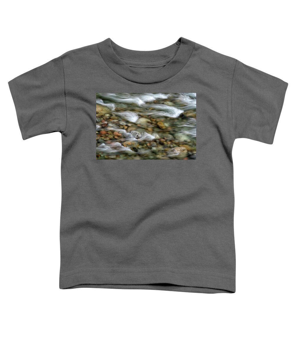 Iao Stream Toddler T-Shirt featuring the photograph Iao Stream by Christopher Johnson