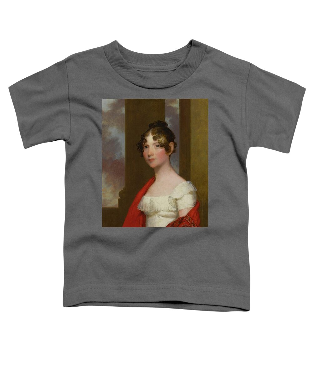 Gilbert Stuart (1755 - 1828) Portrait Of Mrs. James Smith Colburn (sarah Dunn Prince) Toddler T-Shirt featuring the painting James Smith by MotionAge Designs