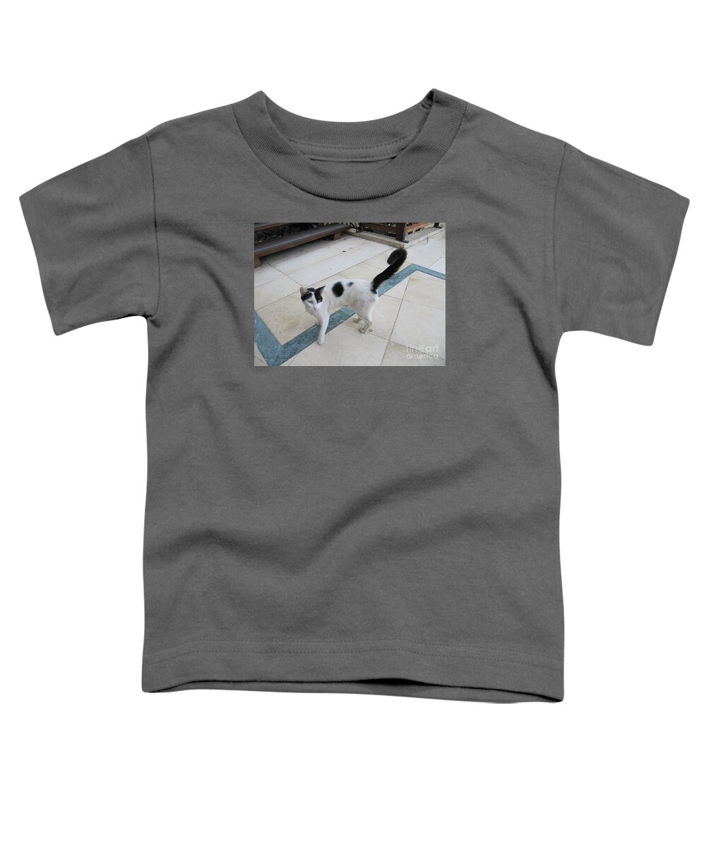 Cat Toddler T-Shirt featuring the photograph Jordan Marriott Cat #1 by Donna L Munro