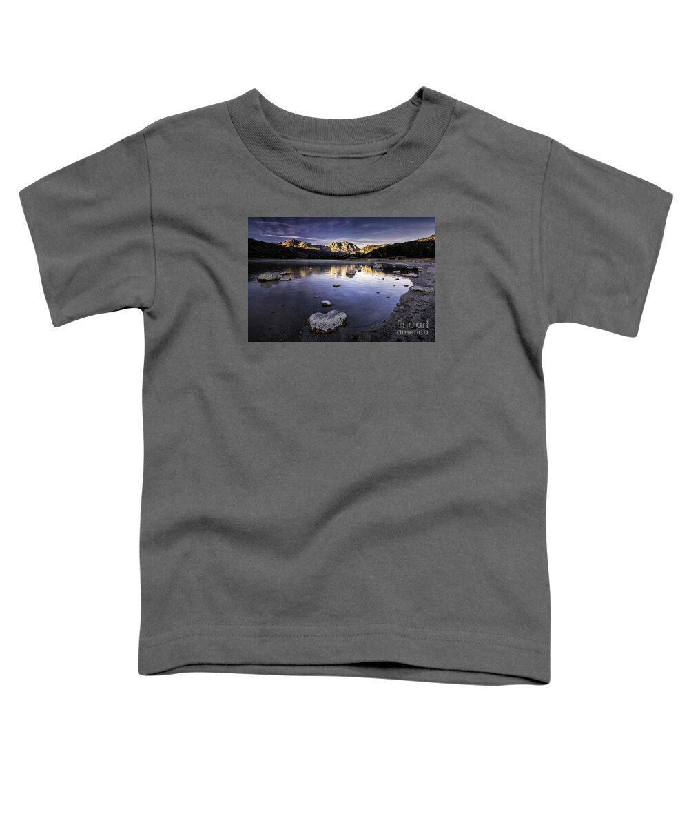 California Toddler T-Shirt featuring the photograph June Lake Sunrise by Timothy Hacker