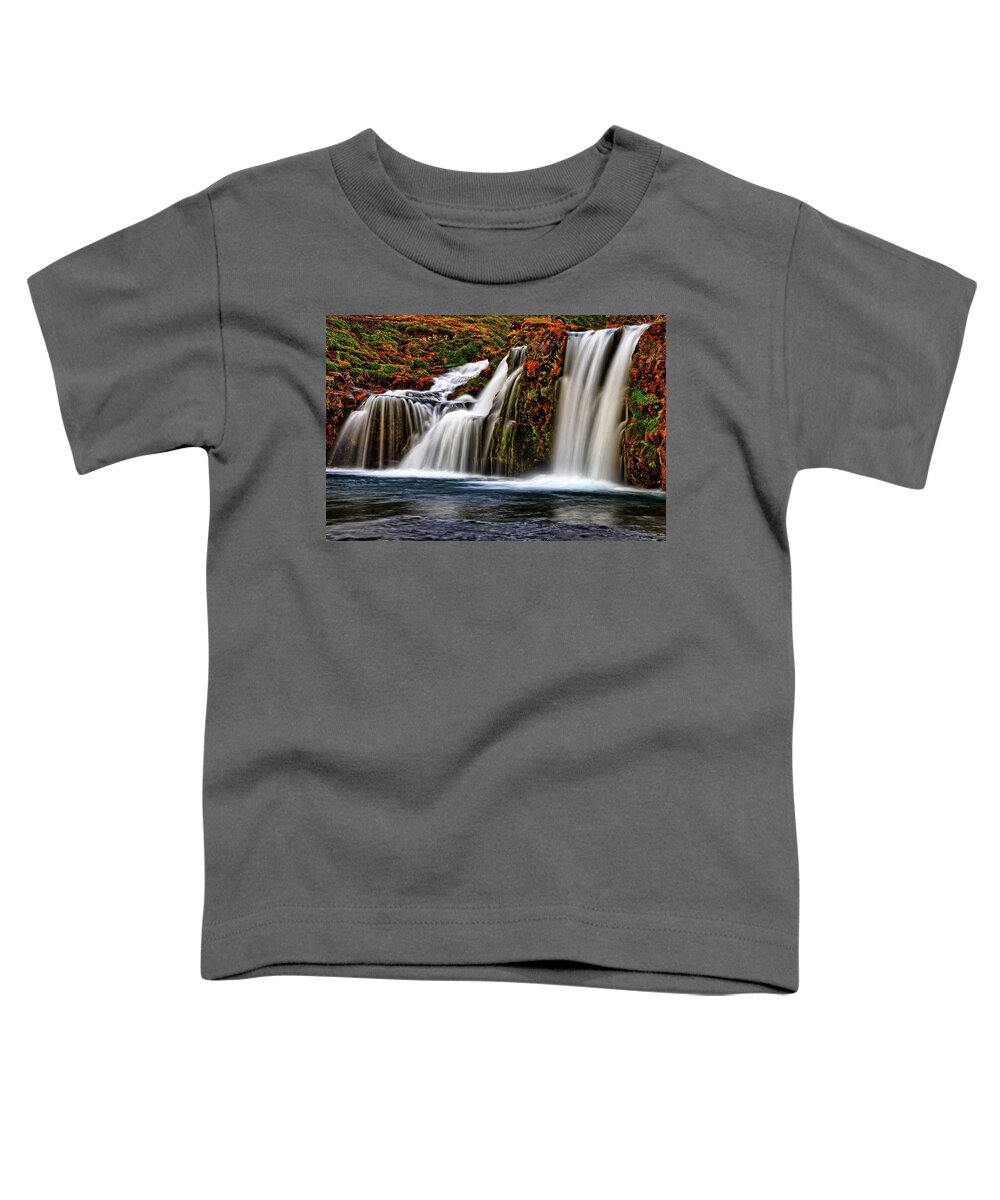 Falls Toddler T-Shirt featuring the photograph Kay Falls by Scott Mahon