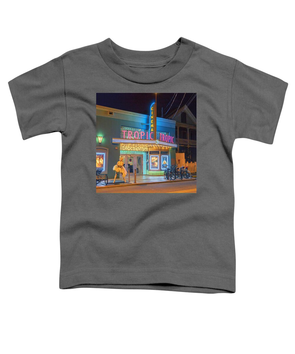 Key West Toddler T-Shirt featuring the photograph Key West Florida Tropic Cinema DSC01720_16 by Greg Kluempers