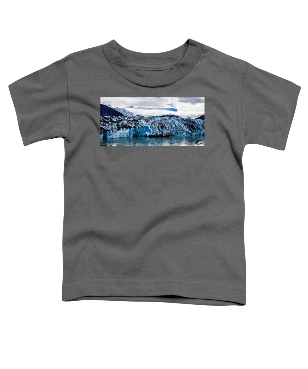 Tourism Toddler T-Shirt featuring the photograph Knik Glacier by Pelo Blanco Photo