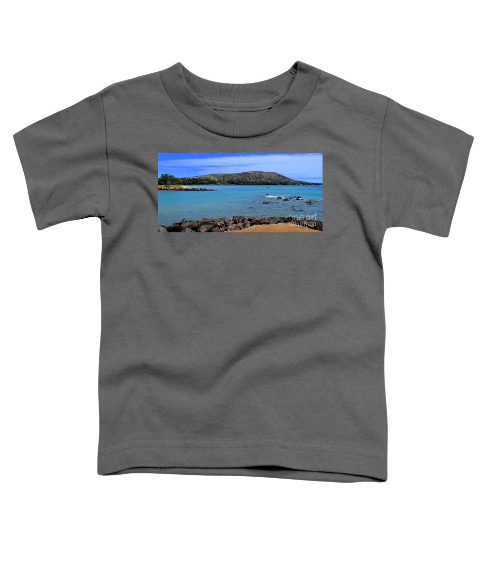 Koko Head Crater Toddler T-Shirt featuring the photograph Koko Head Crater by Mary Deal