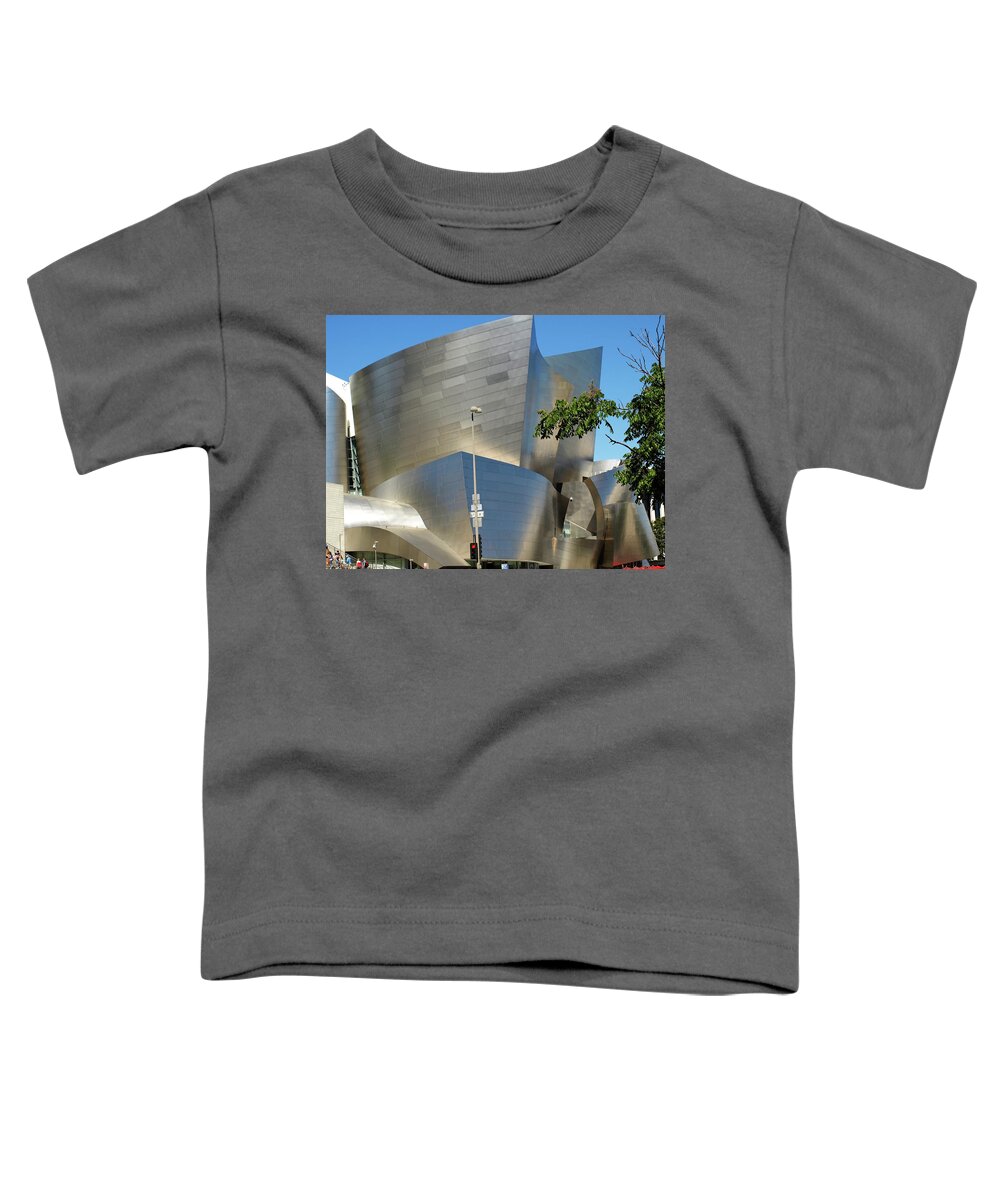 Philharmonic Toddler T-Shirt featuring the photograph LA Phil by Mary Capriole