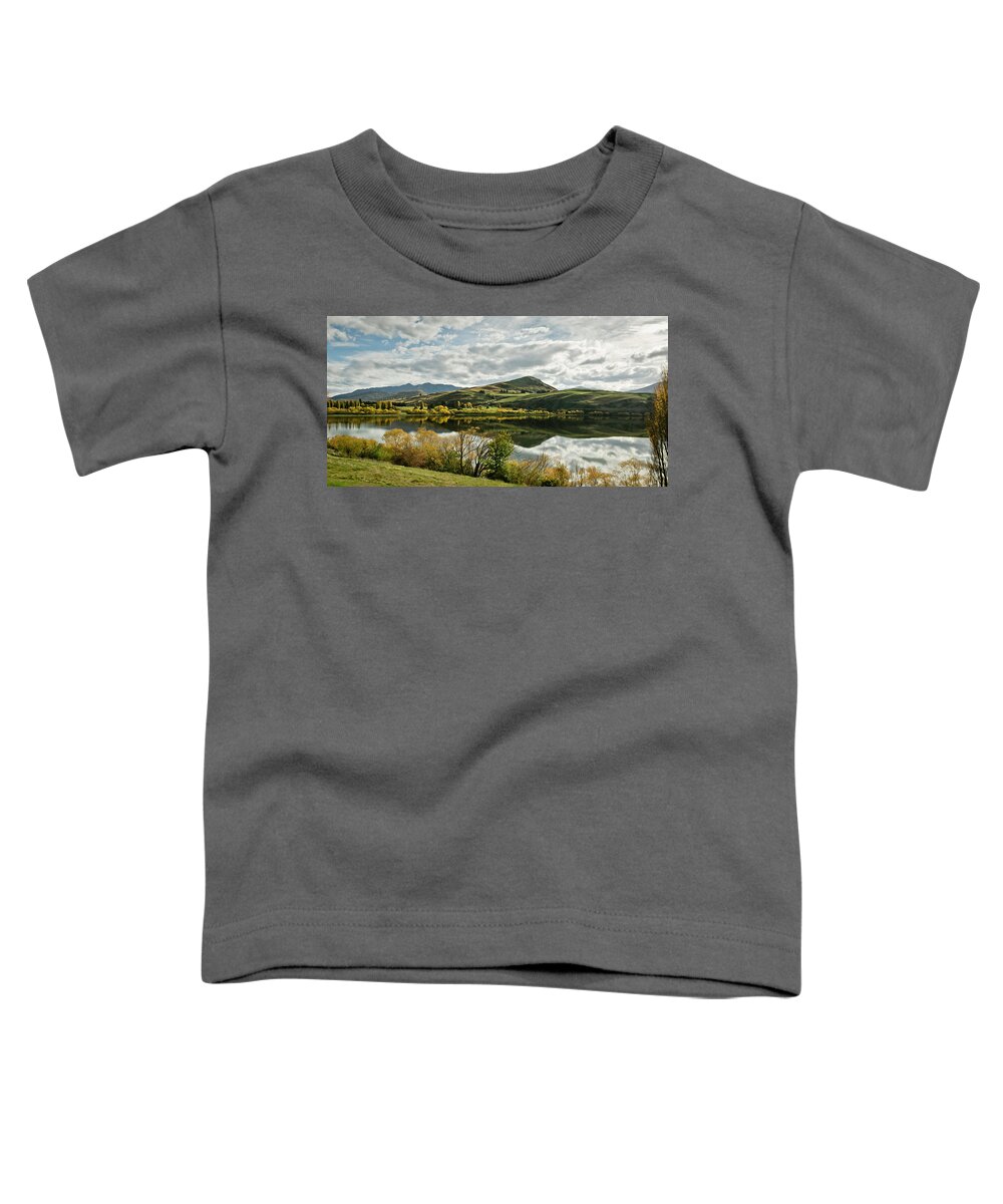 Chris Cousins Toddler T-Shirt featuring the photograph Lake Hayes by Chris Cousins