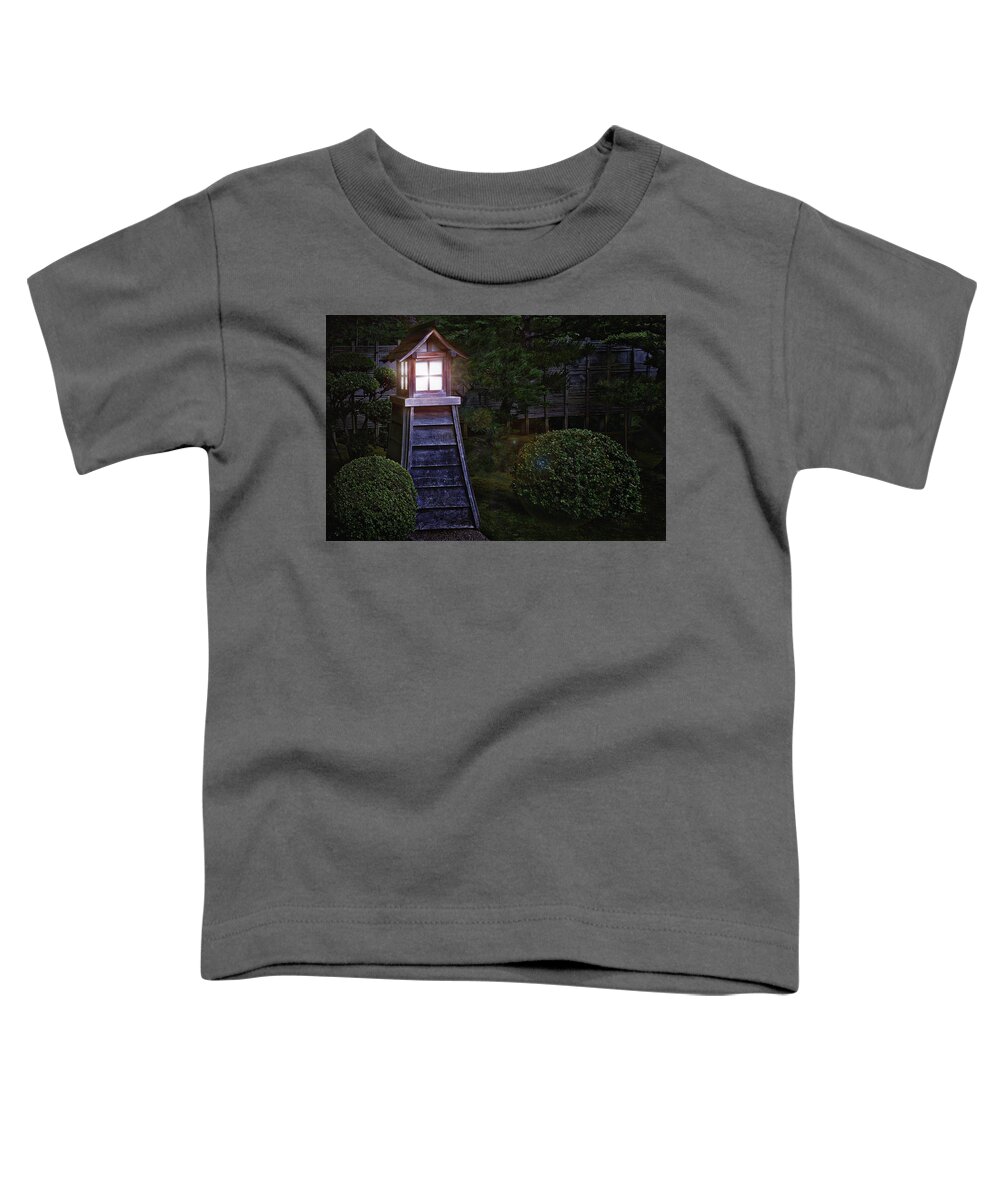 Lantern Toddler T-Shirt featuring the photograph Lantern in the Green by John Christopher